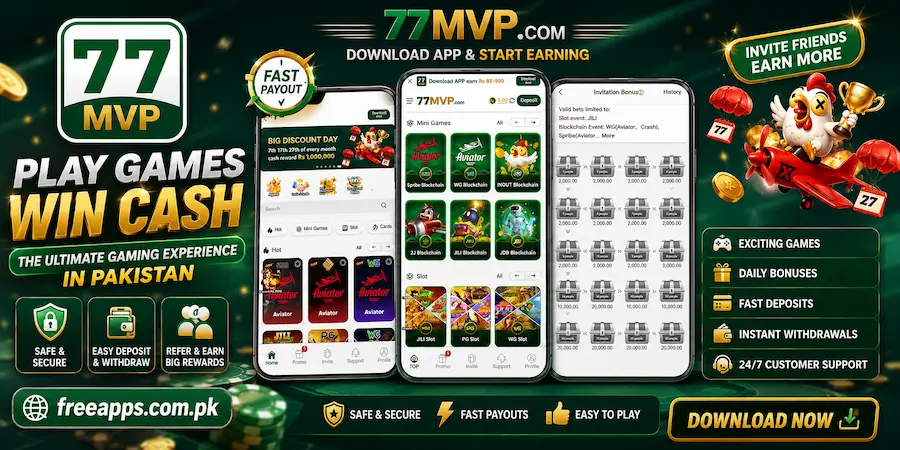 77MVP Game APK Download in Pakistan 2026
